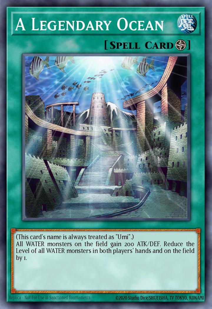 A Legendary Ocean Single: Yu-Gi-Oh! Structure Deck: Realm of the Sea Emperor Einzelkarte