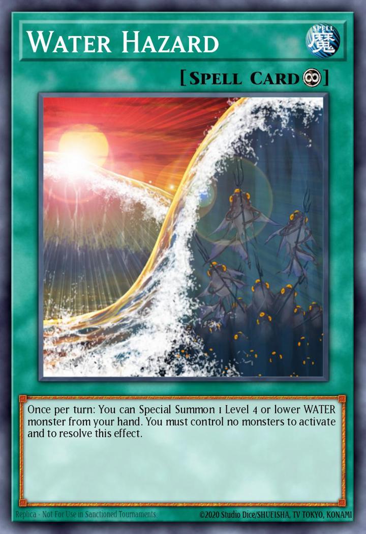 Water Hazard Single: Yu-Gi-Oh! Structure Deck: Realm of the Sea Emperor Einzelkarte