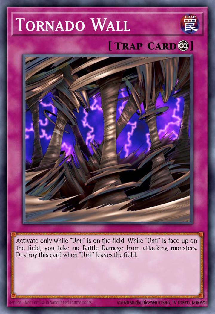 Tornado Wall Single: Yu-Gi-Oh! Structure Deck: Realm of the Sea Emperor Einzelkarte