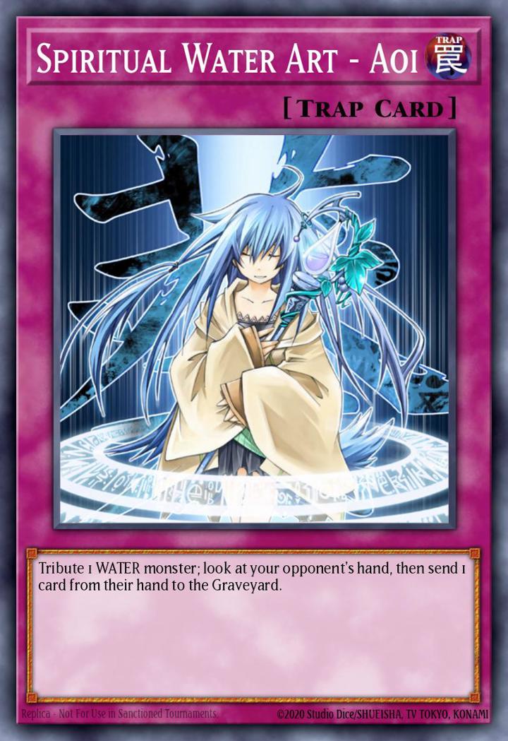 Spiritual Water Art - Aoi Single: Yu-Gi-Oh! Structure Deck: Realm of the Sea Emperor Einzelkarte