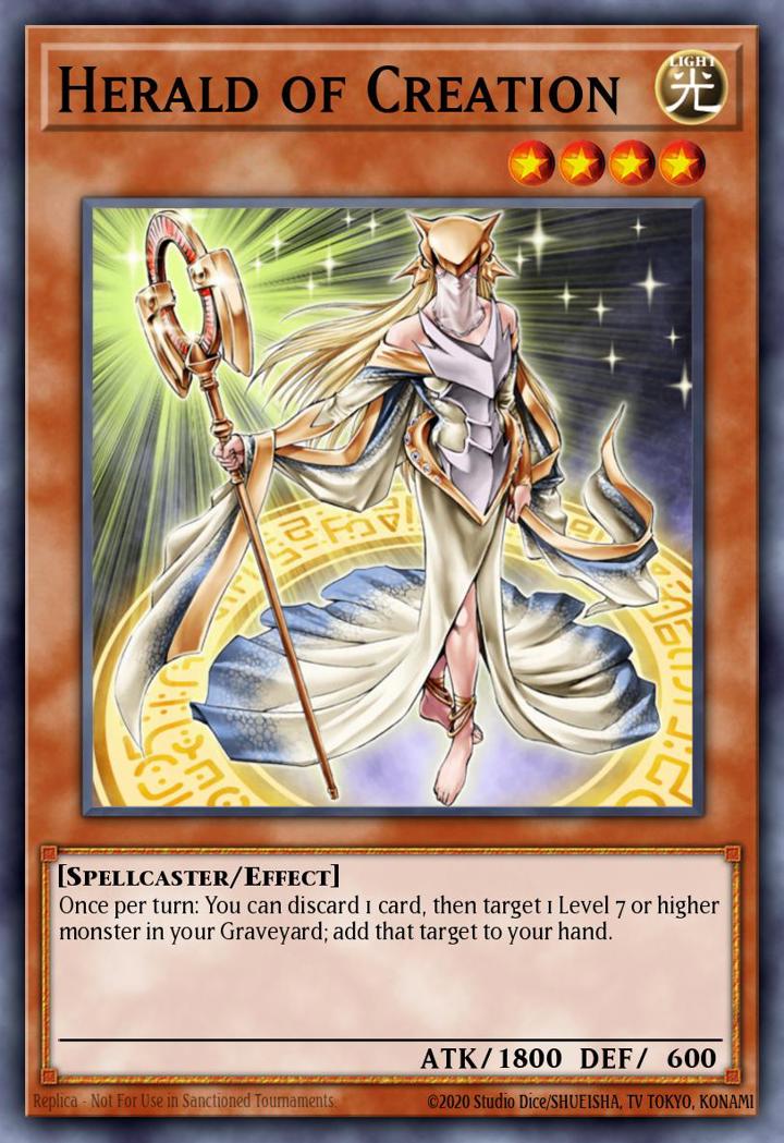 Herald of Creation Single: Yu-Gi-Oh! Structure Deck: Rise of the Dragon Lords Einzelkarte