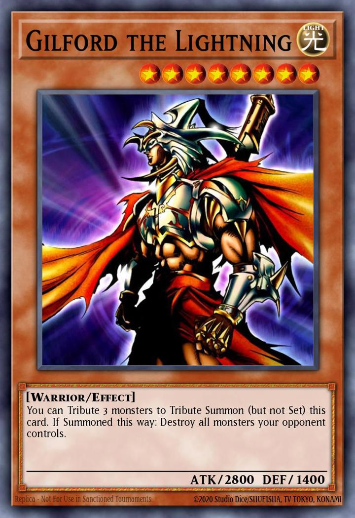 Gilford the Lightning Single: Yu-Gi-Oh! Structure Deck: Rise of the Dragon Lords Einzelkarte
