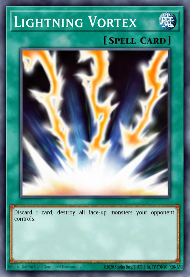 Lightning Vortex Single: Yu-Gi-Oh! Structure Deck: Rise of the Dragon Lords Einzelkarte