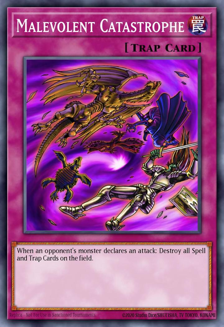 Malevolent Catastrophe Single: Yu-Gi-Oh! Structure Deck: Rise of the Dragon Lords Einzelkarte
