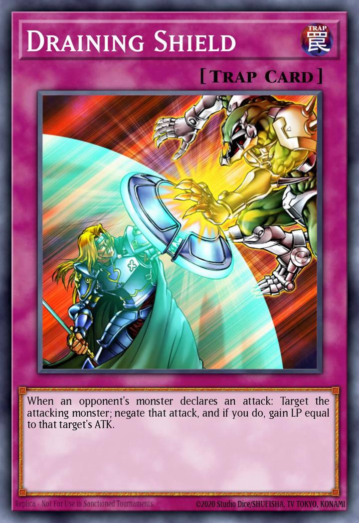 Draining Shield Single: Yu-Gi-Oh! Structure Deck: Rise of the Dragon Lords Einzelkarte