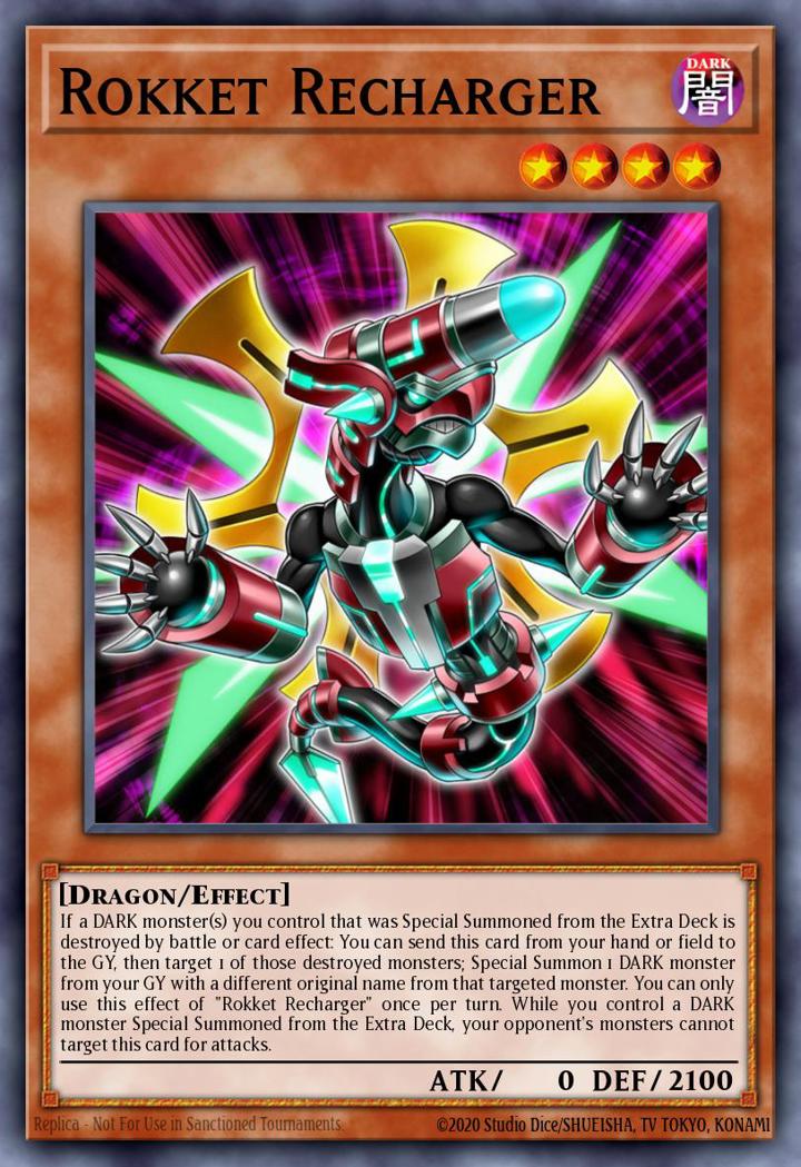 Rokket Recharger Single: Yu-Gi-Oh! Structure Deck: Rokket Revolt Einzelkarte