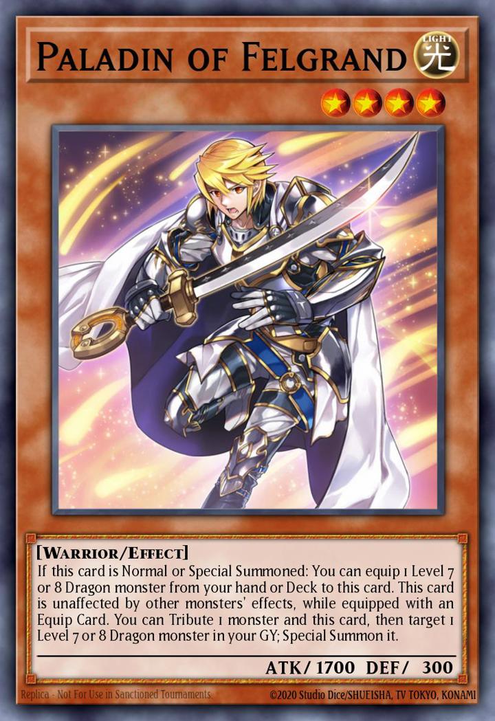Paladin of Felgrand Single: Yu-Gi-Oh! Structure Deck: Rokket Revolt Einzelkarte