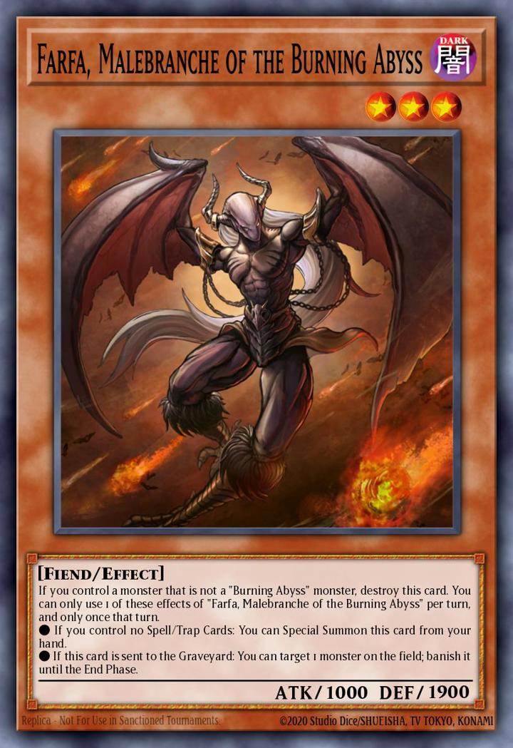 Farfa, Malebranche of the Burning Abyss Single: Yu-Gi-Oh! Structure Deck: Sacred Beasts Einzelkarte
