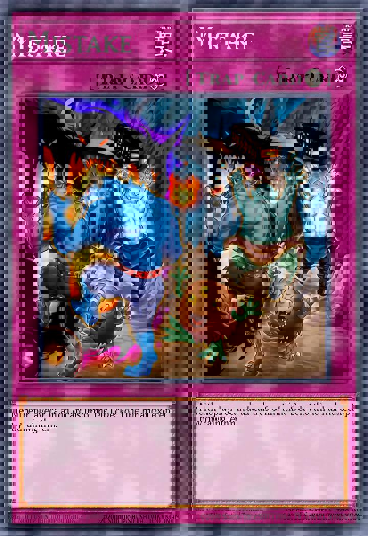 Mistake Single: Yu-Gi-Oh! Structure Deck: Sacred Beasts Einzelkarte