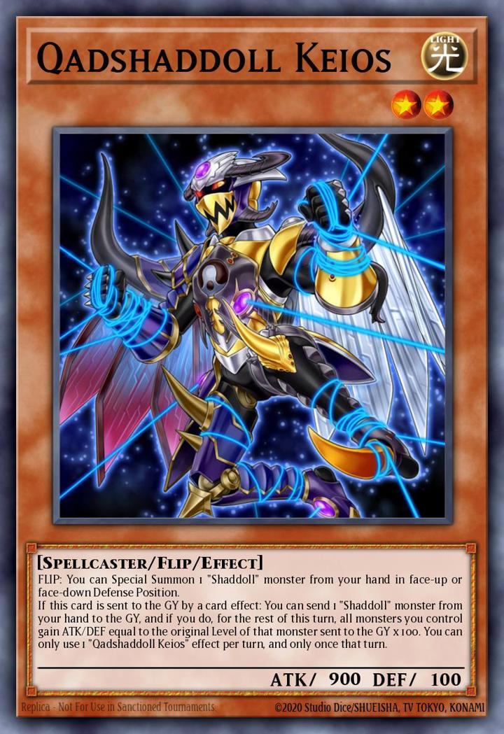 Qadshaddoll Keios Single: Yu-Gi-Oh! Structure Deck: Shaddoll Showdown Einzelkarte
