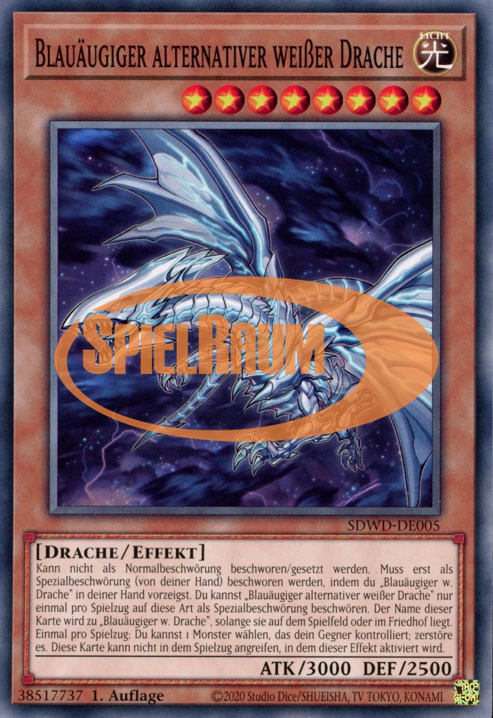 Blue-Eyes Alternative White Dragon