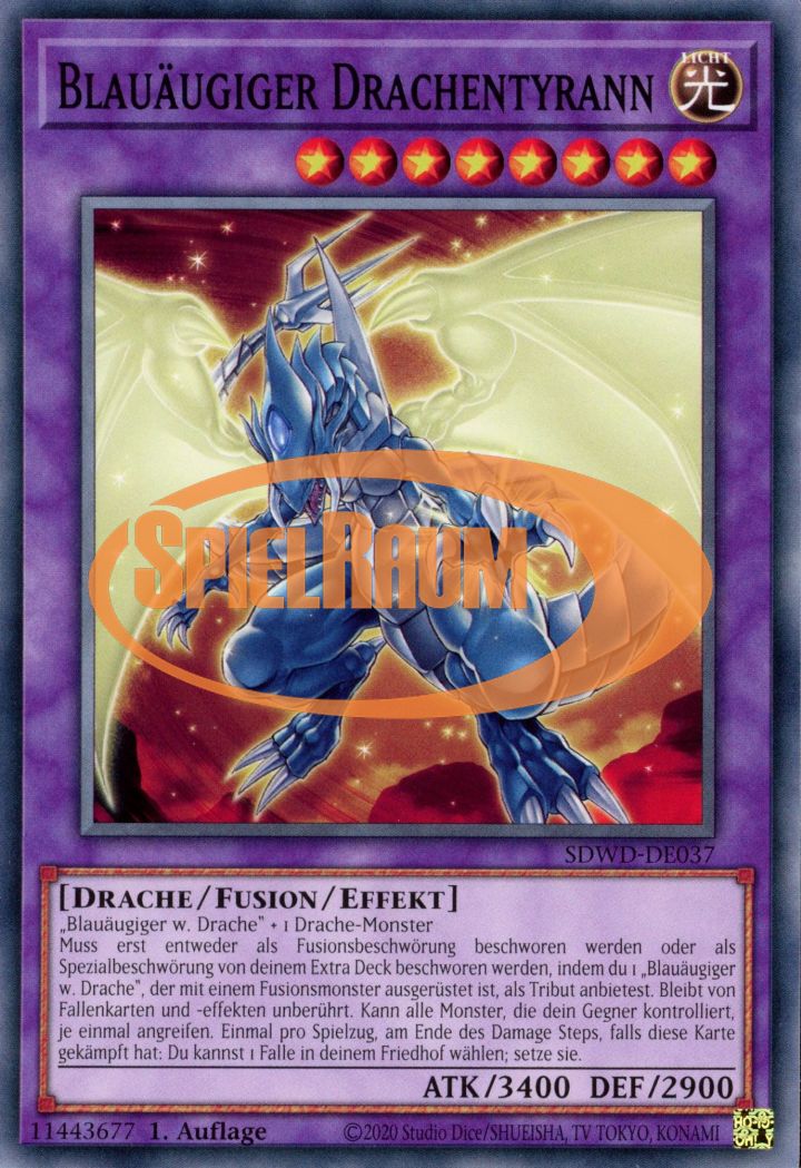 Blue-Eyes Tyrant Dragon