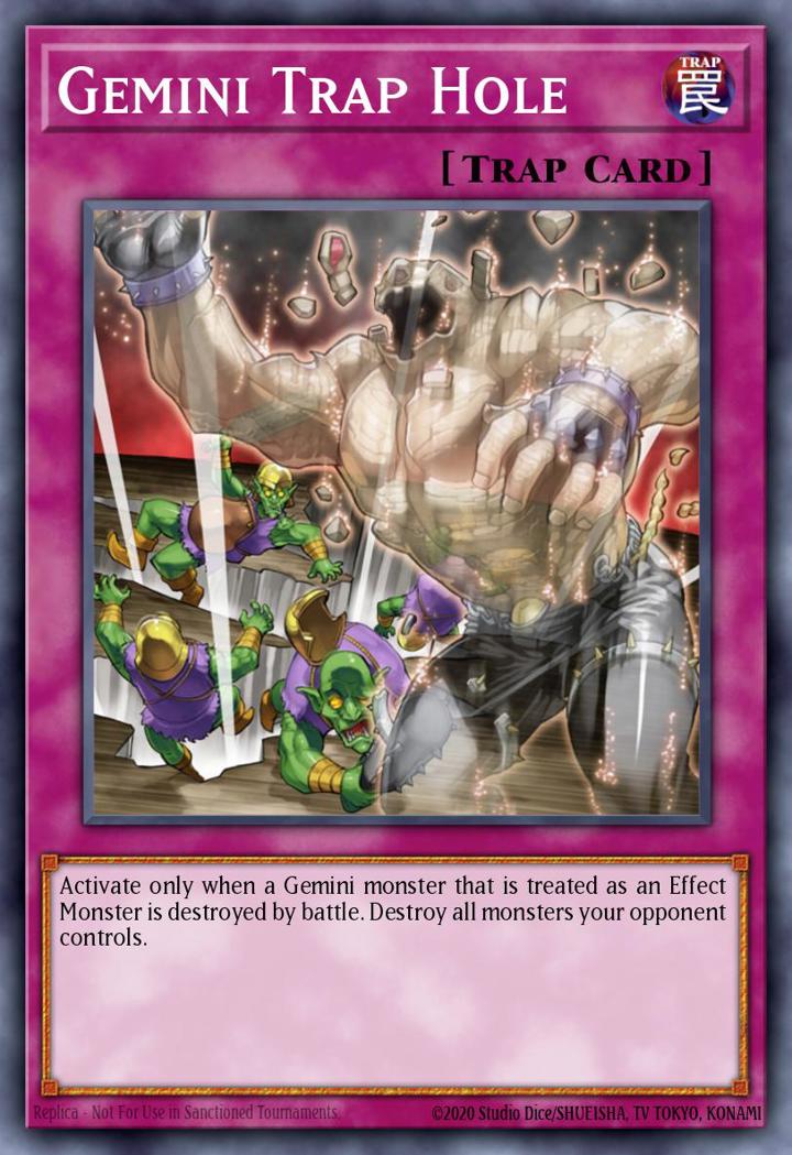 Gemini Trap Hole