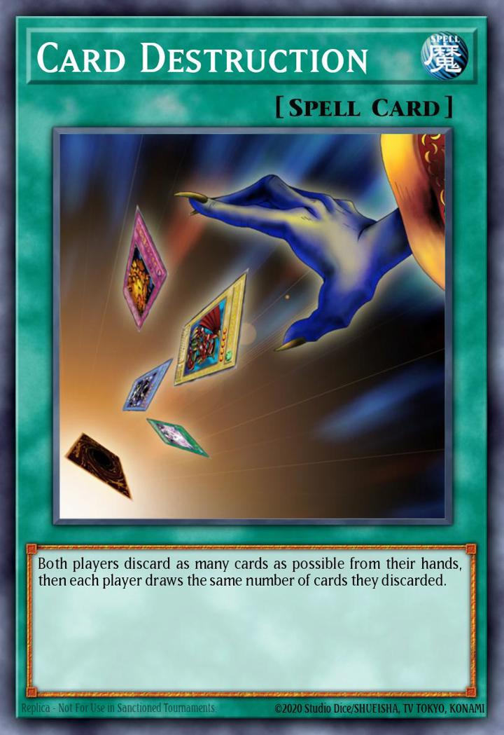 Card Destruction (V.2 - Super Rare)