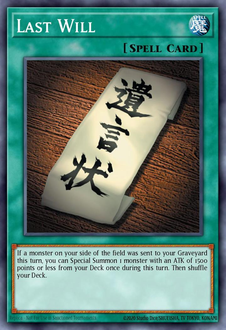Last Will (V.3 - Common)