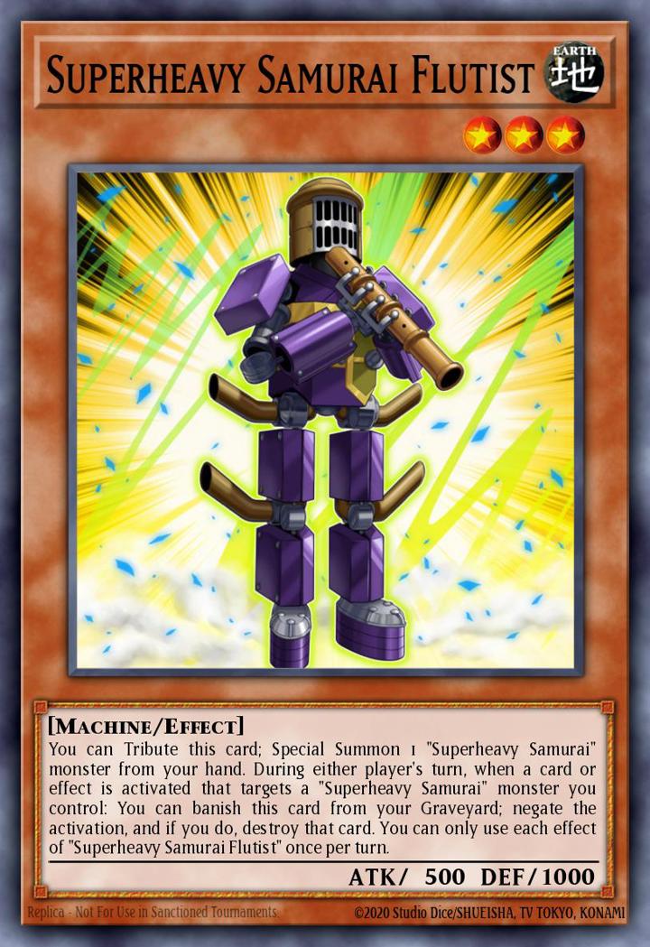 Superheavy Samurai Flutist (V.2 - Super Rare) Single: Yu-Gi-Oh! Secrets of Eternity Einzelkarte