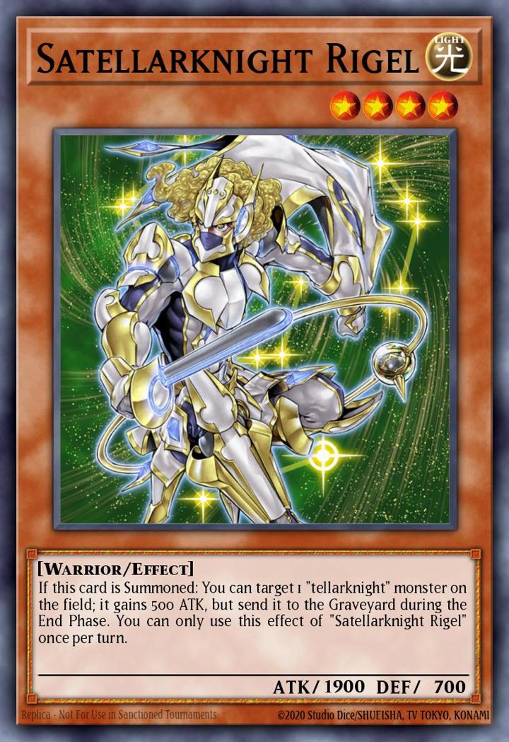 Satellarknight Rigel (V.2 - Super Rare)