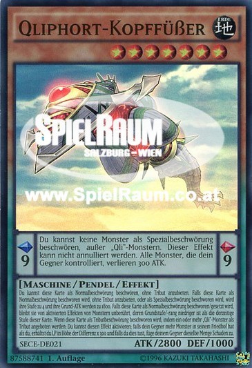 Qliphort Cephalopod (V.1 - Super Rare) Single: Yu-Gi-Oh! Secrets of Eternity Einzelkarte