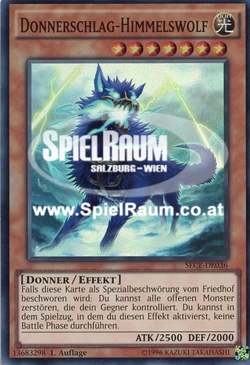 Thunderclap Skywolf (V.1 - Super Rare)