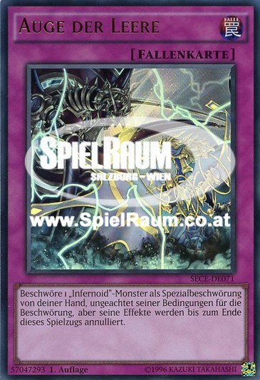 Eye of the Void Single: Yu-Gi-Oh! Secrets of Eternity Einzelkarte