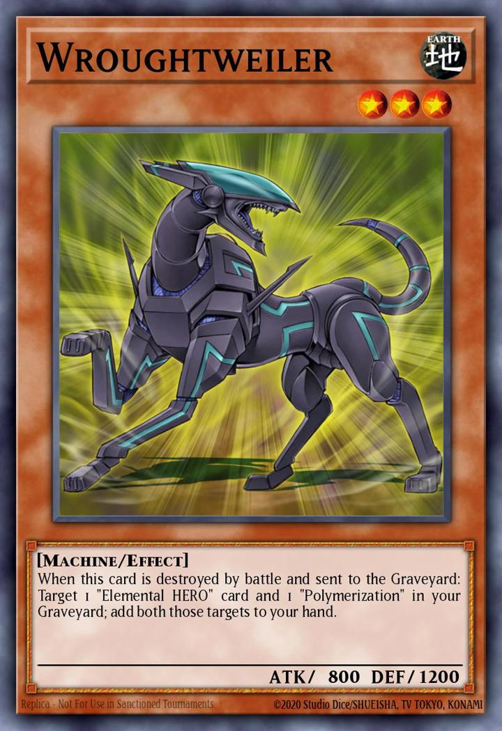 Wroughtweiler Single: Yu-Gi-Oh! Speed Duel GX: Duel Academy Box Einzelkarte