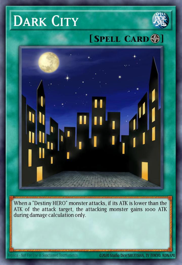Dark City Single: Yu-Gi-Oh! Speed Duel GX: Duel Academy Box Einzelkarte