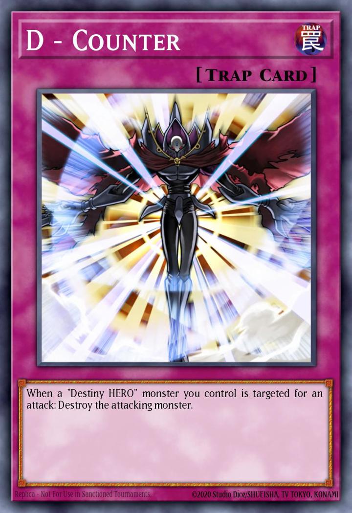 D - Counter Single: Yu-Gi-Oh! Speed Duel GX: Duel Academy Box Einzelkarte