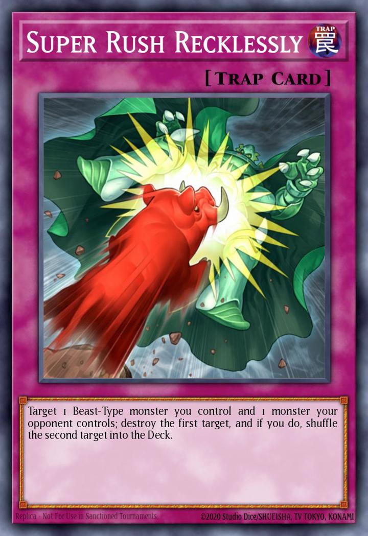 Super Rush Recklessly Single: Yu-Gi-Oh! Speed Duel GX: Duel Academy Box Einzelkarte