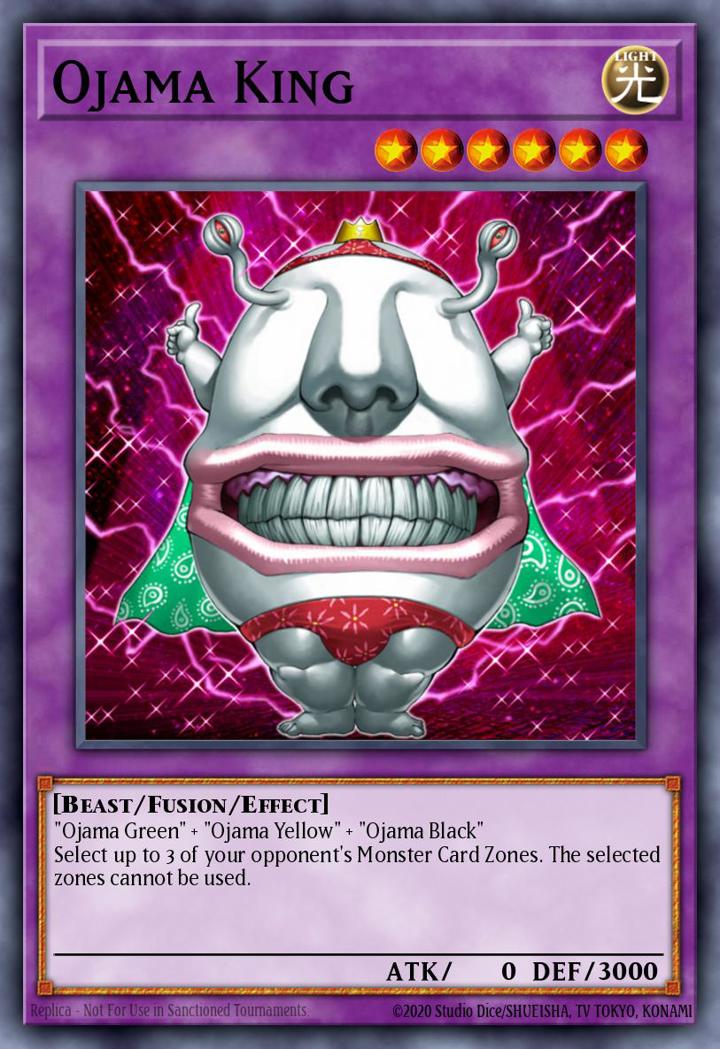 Ojama King (V.1 - Common) Single: Yu-Gi-Oh! Speed Duel GX: Duel Academy Box Einzelkarte