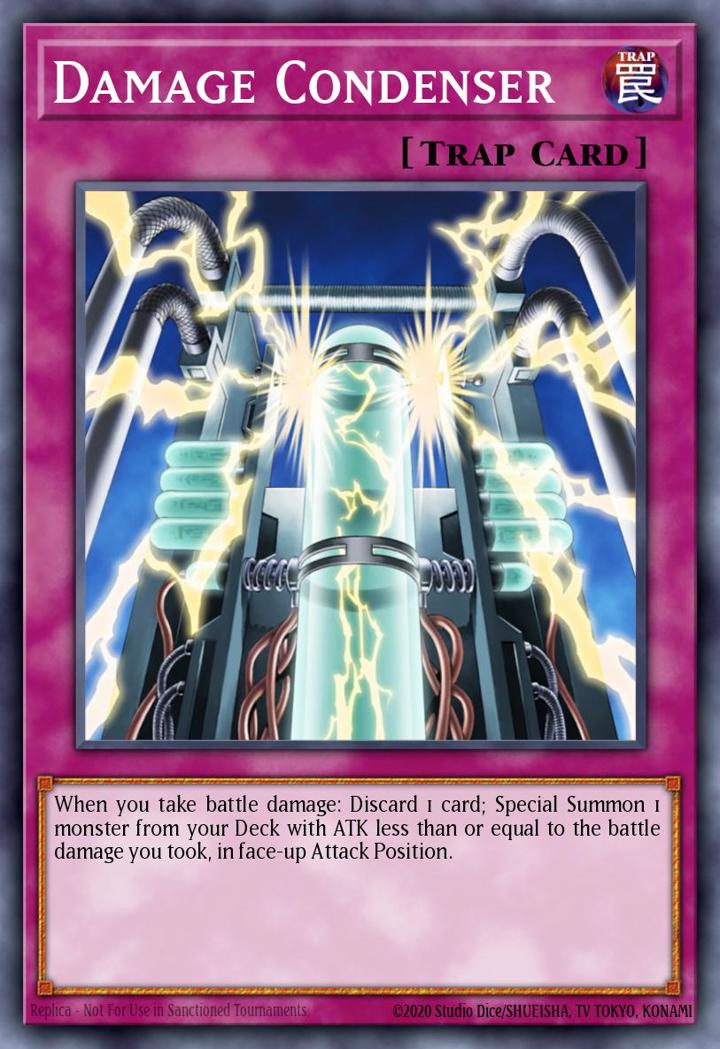Damage Condenser Single: Yu-Gi-Oh! Speed Duel GX: Duel Academy Box Einzelkarte