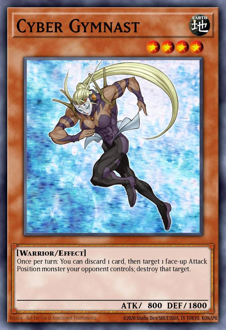 Cyber Gymnast Single: Yu-Gi-Oh! Speed Duel GX: Duel Academy Box Einzelkarte