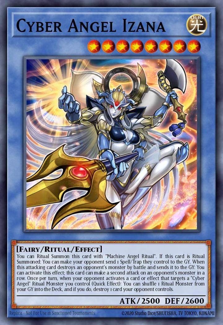 Cyber Angel Izana Single: Yu-Gi-Oh! Speed Duel GX: Duel Academy Box Einzelkarte
