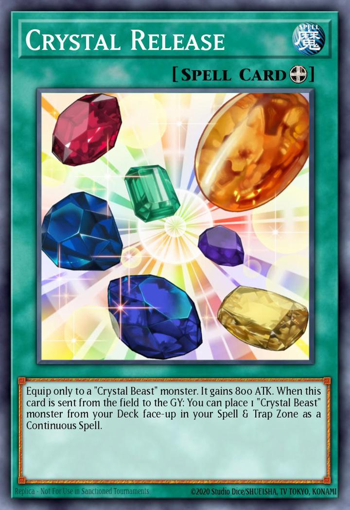 Crystal Release Single: Yu-Gi-Oh! Speed Duel GX: Duel Academy Box Einzelkarte