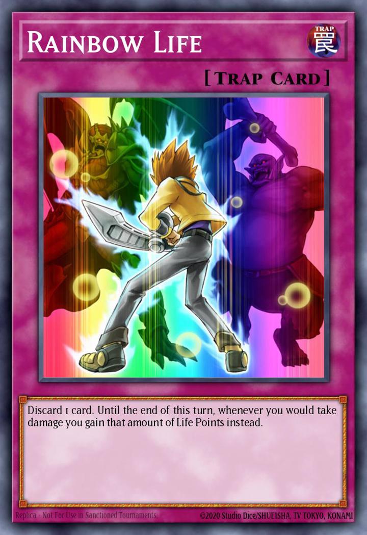 Rainbow Life Single: Yu-Gi-Oh! Speed Duel GX: Duel Academy Box Einzelkarte