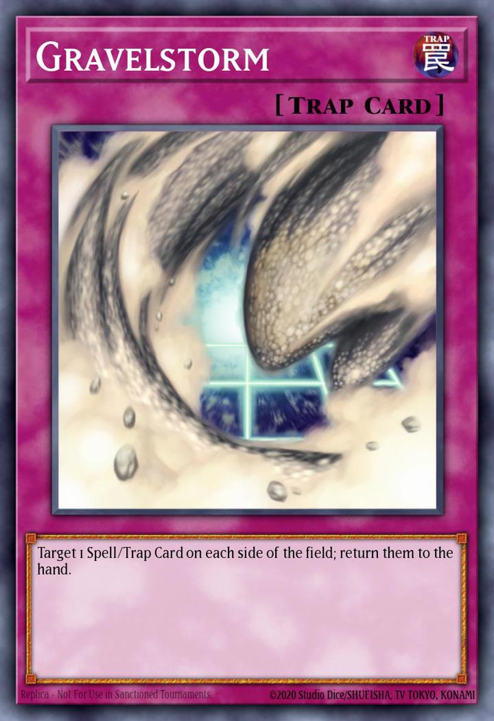 Gravelstorm Single: Yu-Gi-Oh! Speed Duel GX: Duel Academy Box Einzelkarte