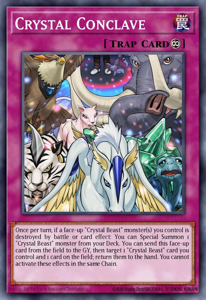Crystal Conclave Single: Yu-Gi-Oh! Speed Duel GX: Duel Academy Box Einzelkarte