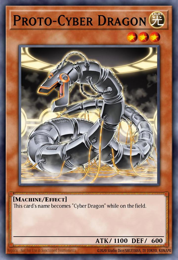 Proto-Cyber Dragon Single: Yu-Gi-Oh! Speed Duel GX: Duel Academy Box Einzelkarte