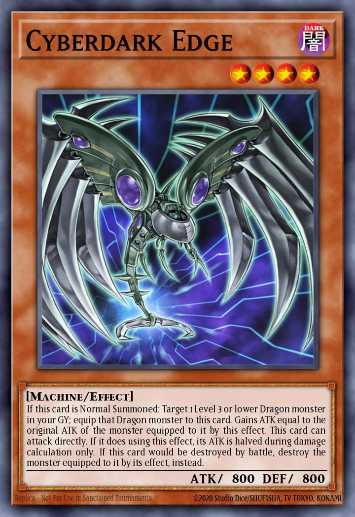 Cyberdark Edge Single: Yu-Gi-Oh! Speed Duel GX: Duel Academy Box Einzelkarte