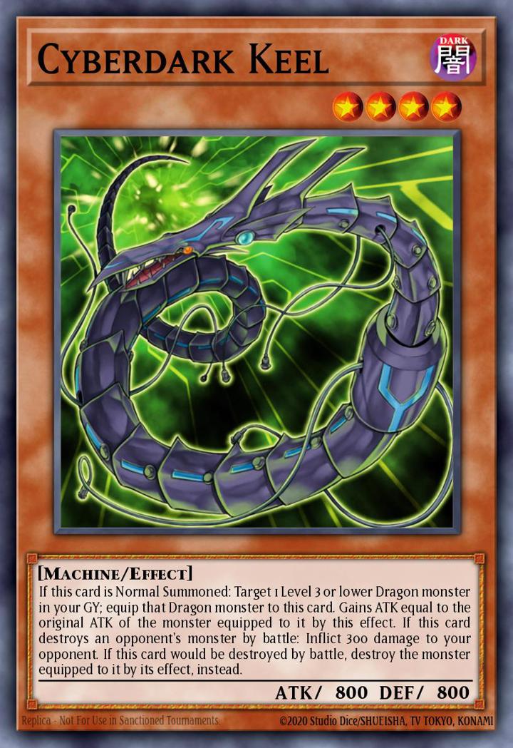 Cyberdark Keel Single: Yu-Gi-Oh! Speed Duel GX: Duel Academy Box Einzelkarte
