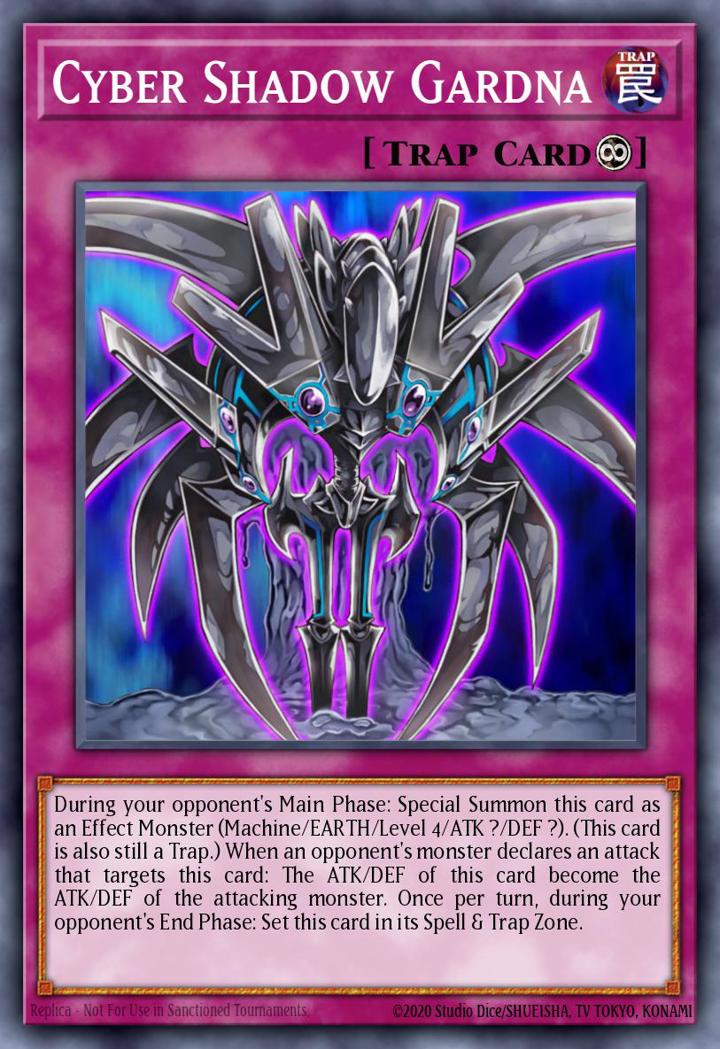Cyber Shadow Gardna Single: Yu-Gi-Oh! Speed Duel GX: Duel Academy Box Einzelkarte
