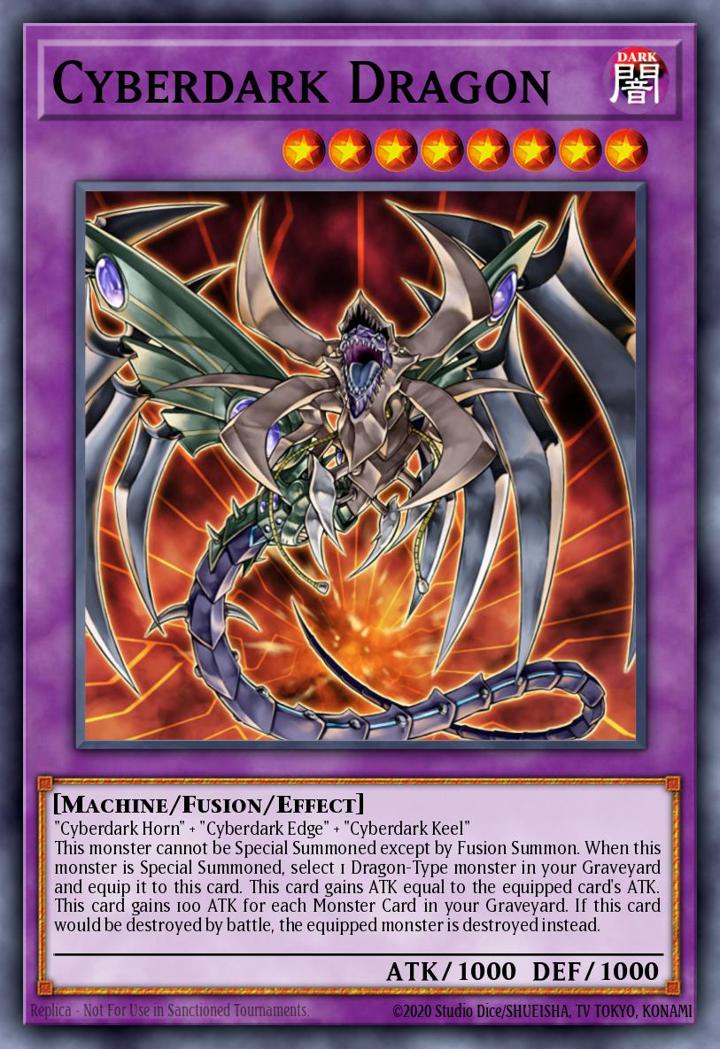 Cyberdark Dragon Single: Yu-Gi-Oh! Speed Duel GX: Duel Academy Box Einzelkarte