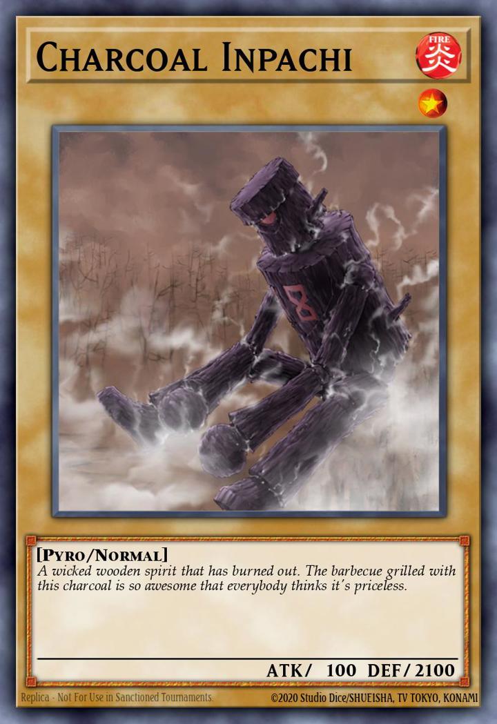 Charcoal Inpachi Single: Yu-Gi-Oh! Speed Duel GX: Duel Academy Box Einzelkarte