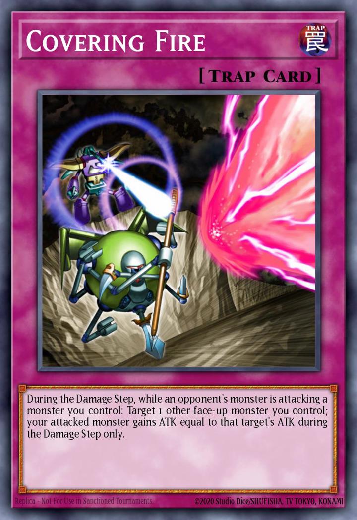 Covering Fire Single: Yu-Gi-Oh! Speed Duel GX: Duel Academy Box Einzelkarte