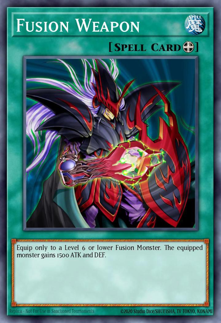 Fusion Weapon Single: Yu-Gi-Oh! Speed Duel GX: Duel Academy Box Einzelkarte