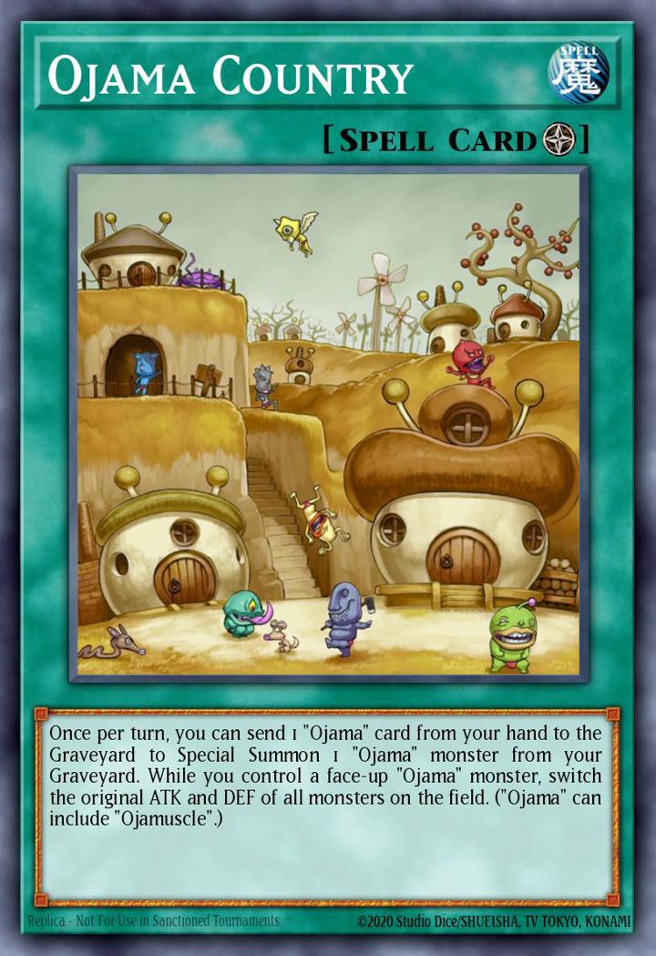 Ojama Country Single: Yu-Gi-Oh! Speed Duel GX: Duel Academy Box Einzelkarte