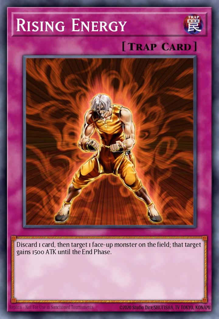 Rising Energy Single: Yu-Gi-Oh! Speed Duel GX: Duel Academy Box Einzelkarte