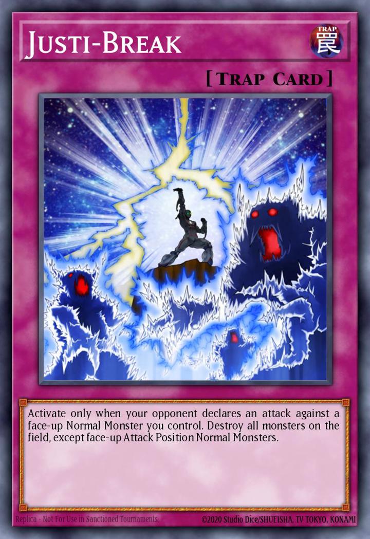 Justi-Break Single: Yu-Gi-Oh! Speed Duel GX: Duel Academy Box Einzelkarte