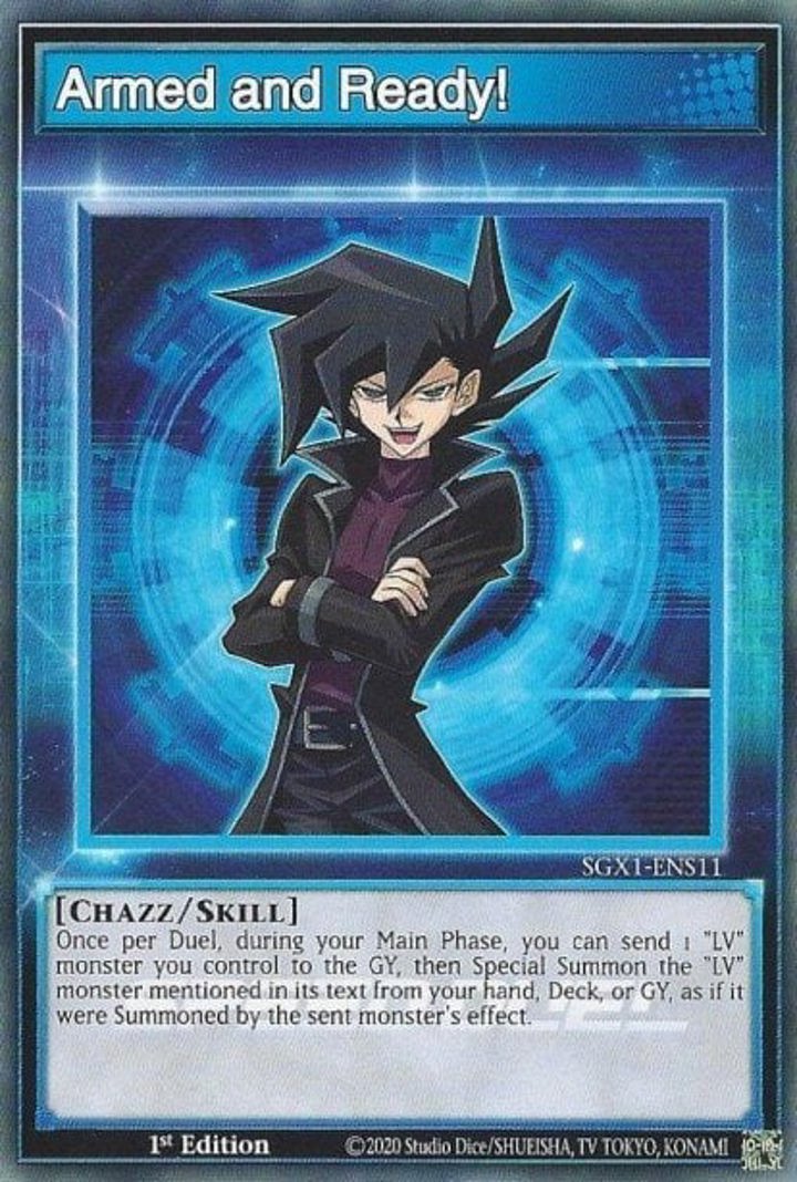 Armed and Ready! (Skill) Single: Yu-Gi-Oh! Speed Duel GX: Duel Academy Box Einzelkarte