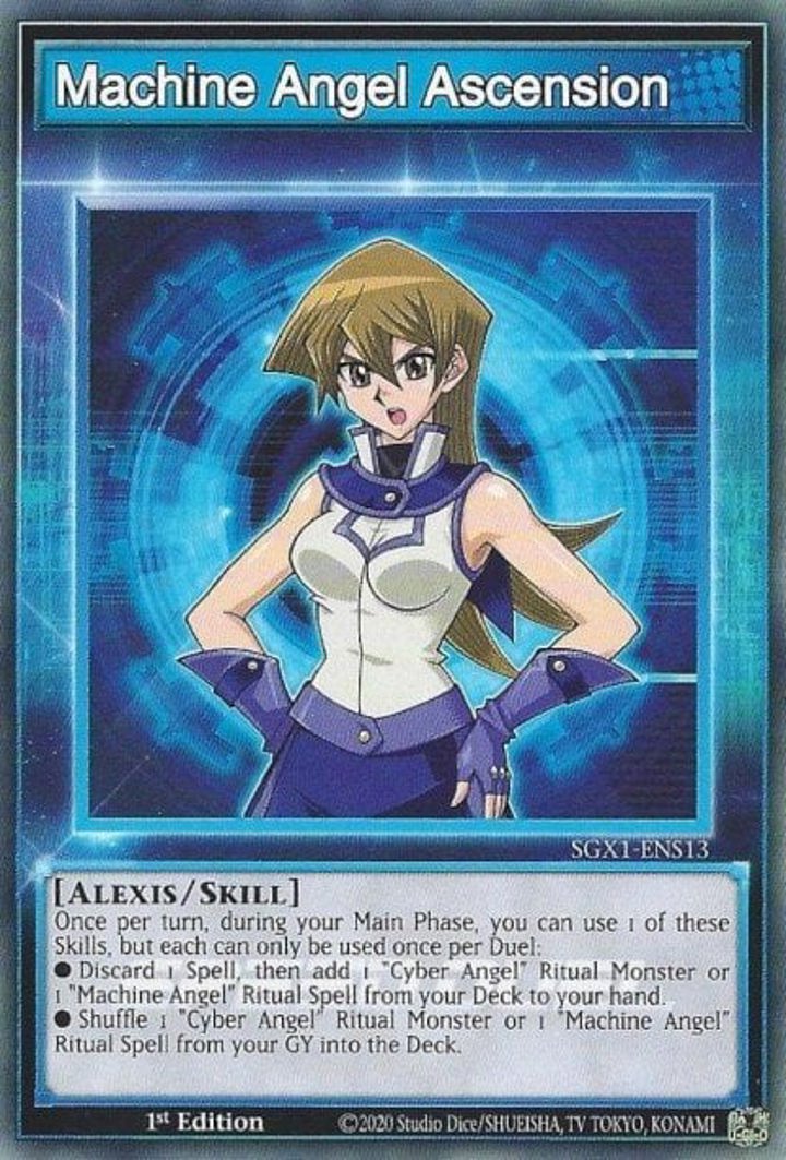 Machine Angel Ascension (Skill) Single: Yu-Gi-Oh! Speed Duel GX: Duel Academy Box Einzelkarte