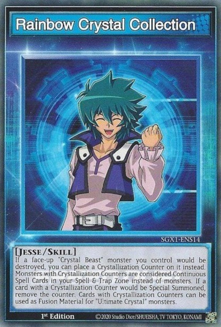 Rainbow Crystal Collection (Skill) Single: Yu-Gi-Oh! Speed Duel GX: Duel Academy Box Einzelkarte
